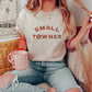 SMALL TOWNER Graphic T-Shirt: HEATHER MAUVE / XL