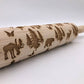 Embossed Mountain Scenery Rolling Pin – Baking & Potters