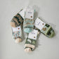 Rufia - Retro Embossed Women's Socks: 1 / One Size