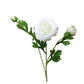 18" Real Touch Ranunculus: Coral