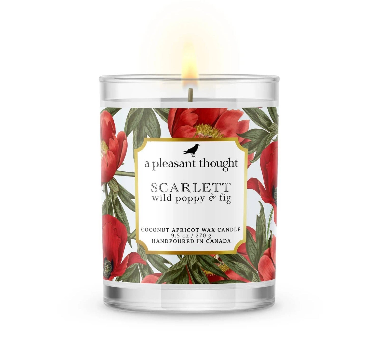 SCARLETT | WILD POPPY & FIG | CANDLE: Wood