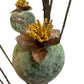 28"Designer's Pick-Quality Faux Poppy Pod Stem-16 Pods