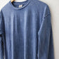 LAKE Mineral Washed Long Sleeve Graphic  : CREAM / L
