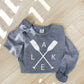 LAKE Mineral Washed Long Sleeve Graphic  : CREAM / XL
