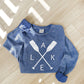 LAKE Mineral Washed Long Sleeve Graphic  : CREAM / S