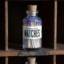 Mini Apothecary Matches Purple
