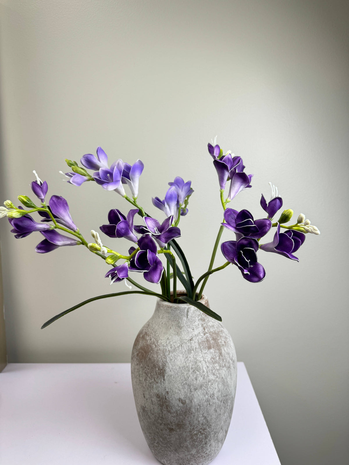 20" Soft Real Touch  Freesia: Soft Coral