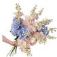 27"Real Touch Delphinium: Begonia Pink
