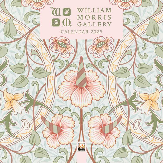 William Morris Gallery Mini Wall Calendar 2026 (Art Calendar) by: Calendar; 12 pages / English