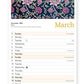 William Morris Slim Calendar 2026 (Art Calendar) by: Calendar; 12 pages / English