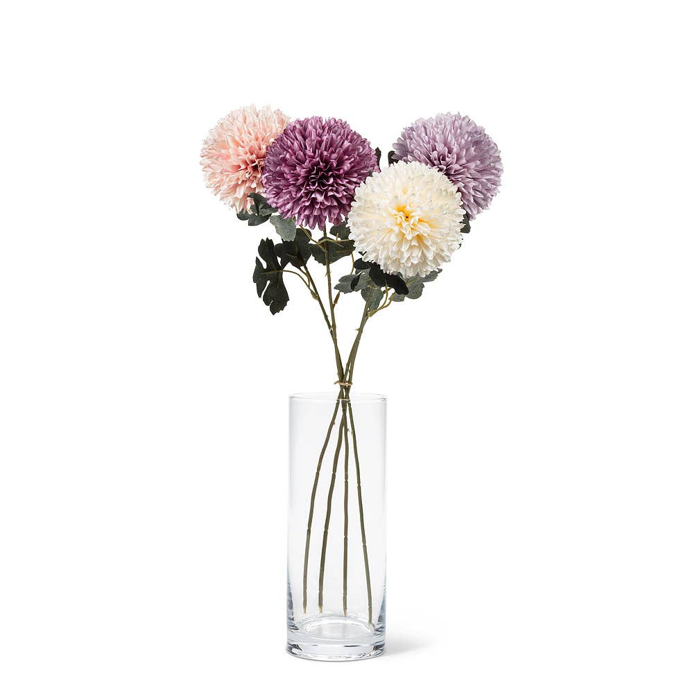 Ball Flower Stem-Assorted-21"H