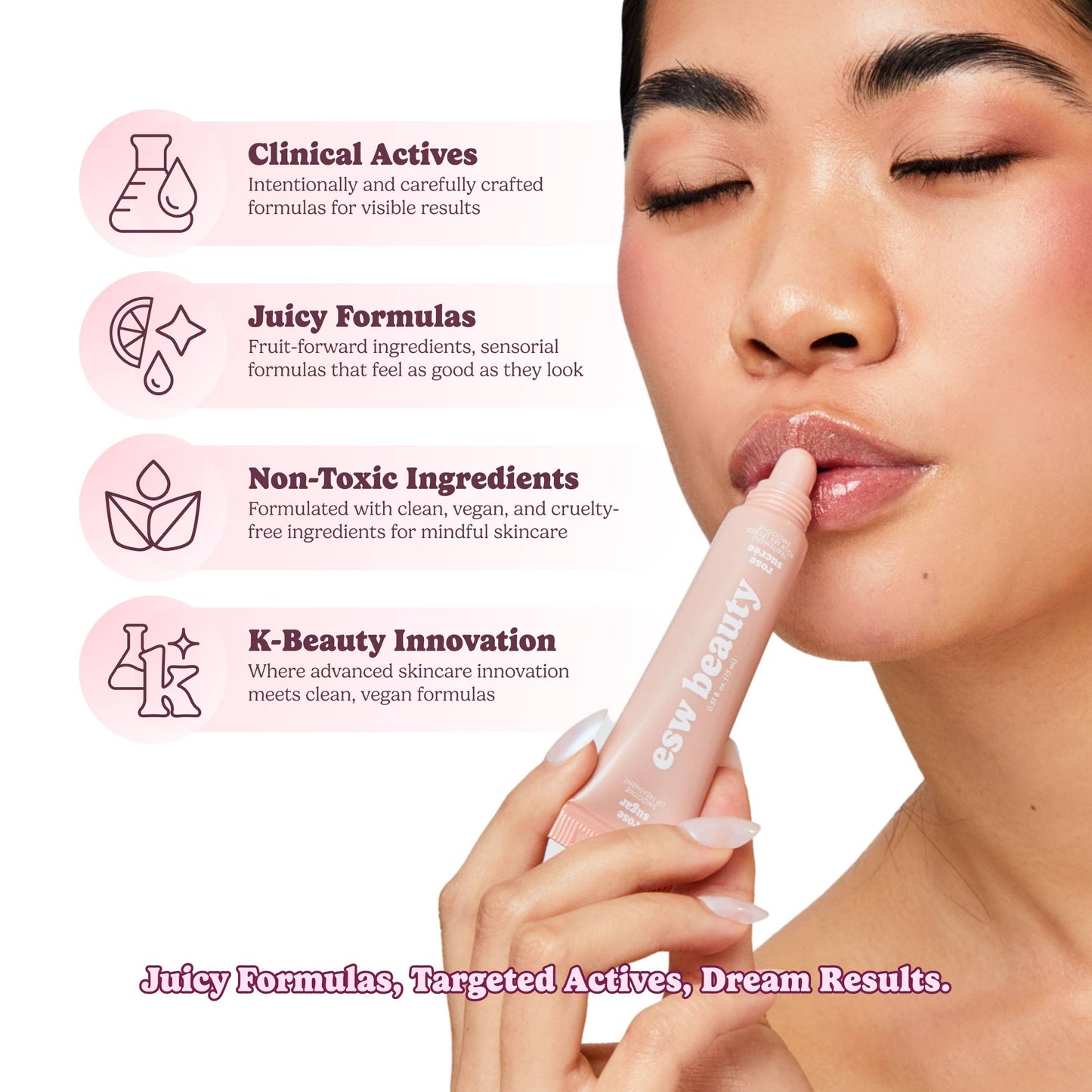 Rose Sugar Enhanced Protection Smoothie Lip Treatment