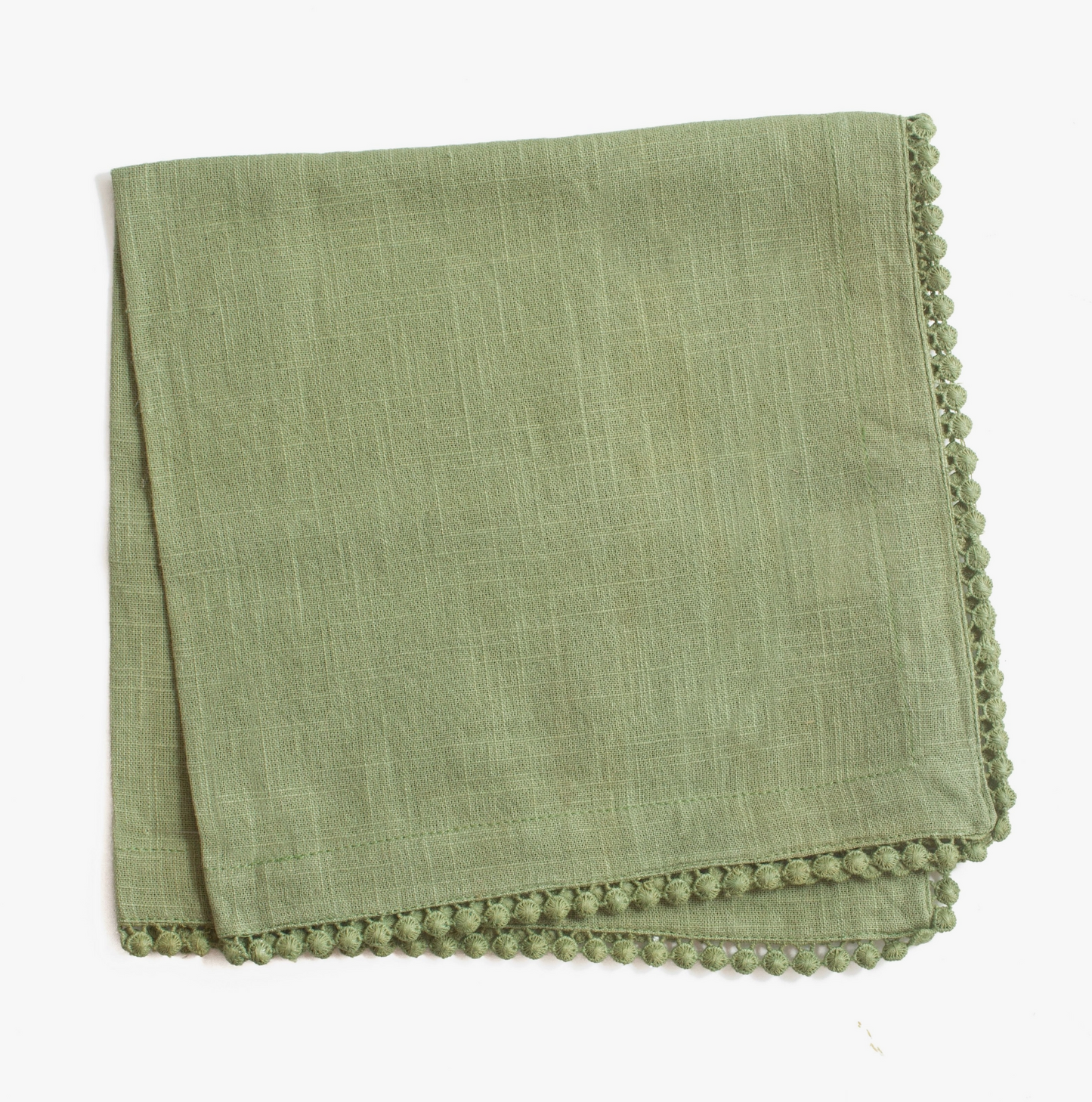 Green Cloth Napkins - Set of 4