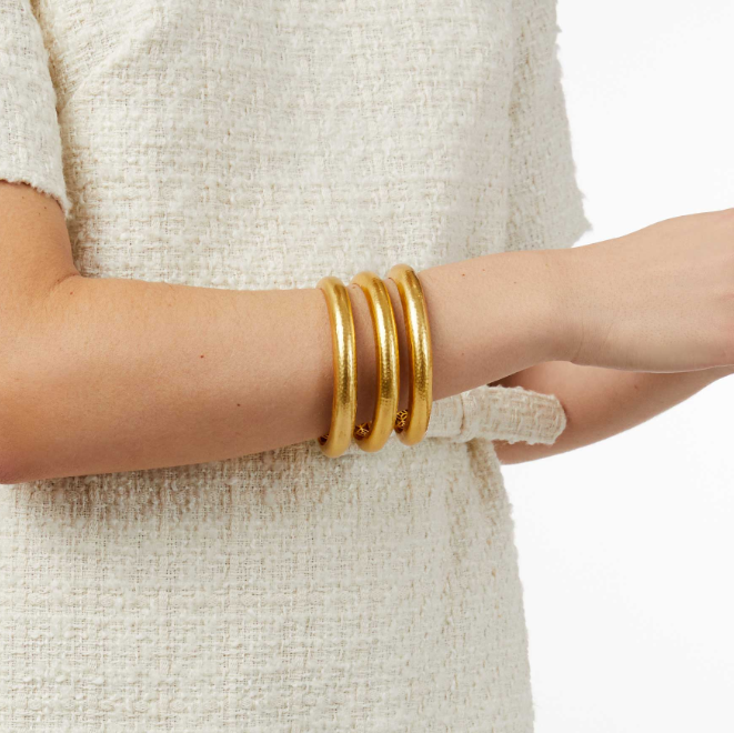 Havana Statement Bangle - Gold