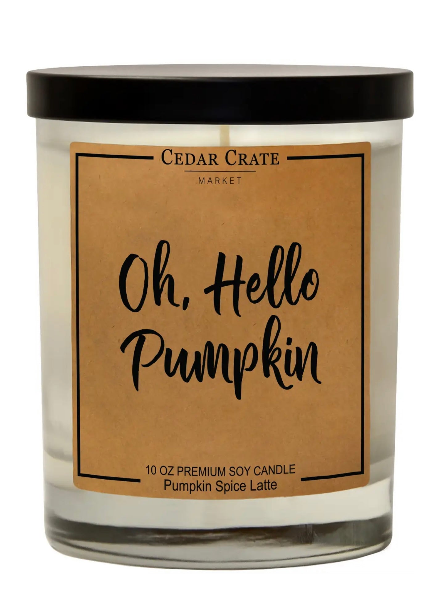 Oh Hello Pumpkin Soy Candle