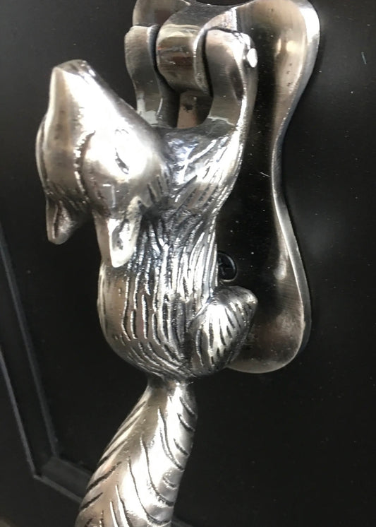 Squirrel Door Knocker - Gunmetal