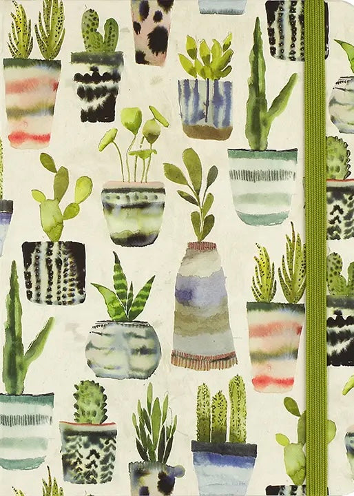 Watercolor Succulents Journal