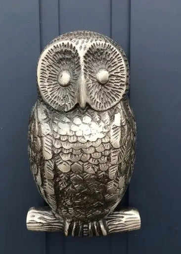 Owl Door Knockers - Gunmetal