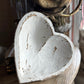 Heart Dough Bowls - Whitewashed