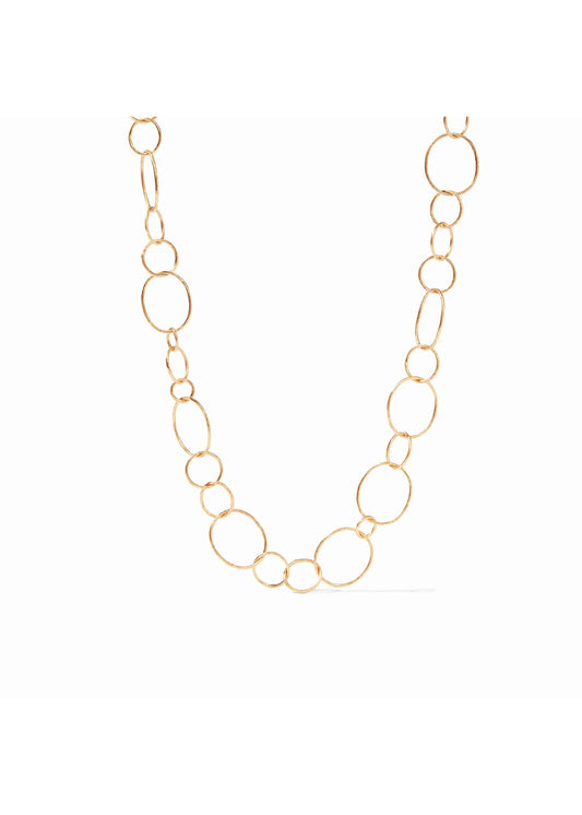 Colette Textured Gold Necklace