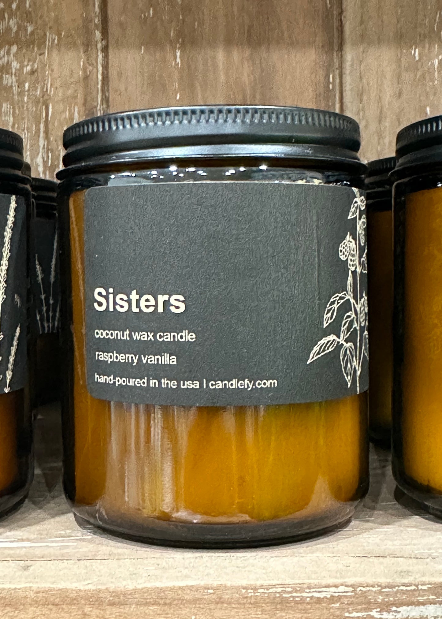 "Sisters" Wax Candle