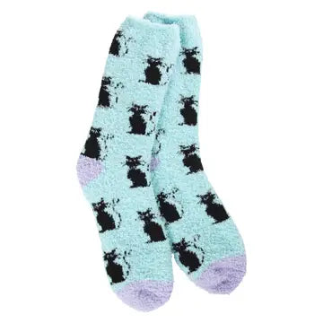 Cozy Winter Crew Kitty Sock