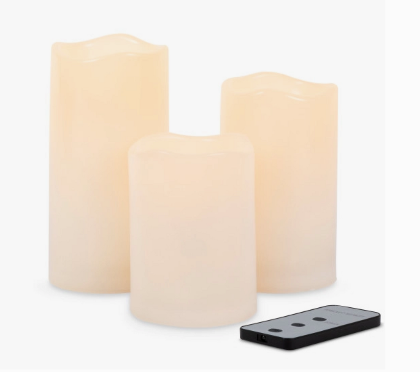 Candles - LED Ivory Resin w/Remote