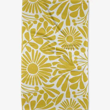 Tea Towel - Sunlit Blooms
