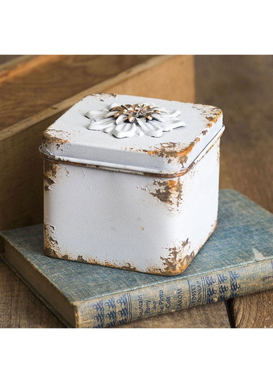 Flower Square Container