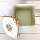 Flower Square Container