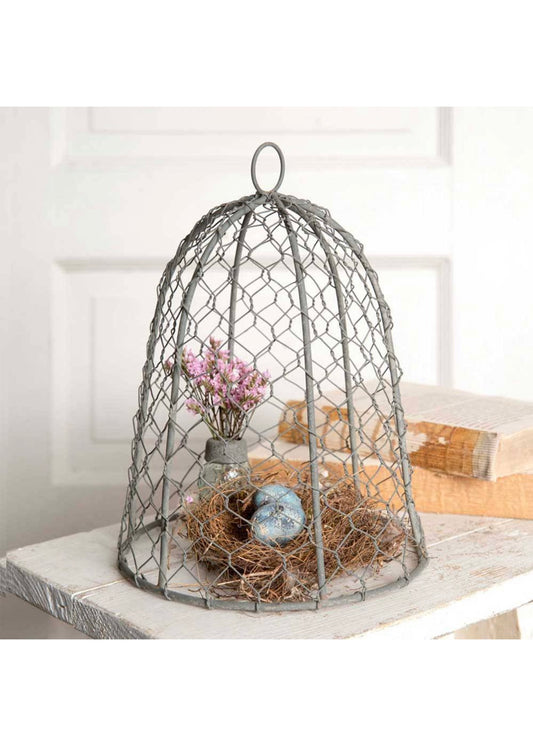 Chicken Wire 10 Inch Cloche